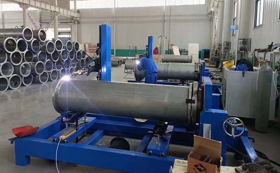 automatic welding machine for pipes